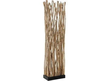 CROZET - LED wooden floor lamp by Flam & Luce - view 2